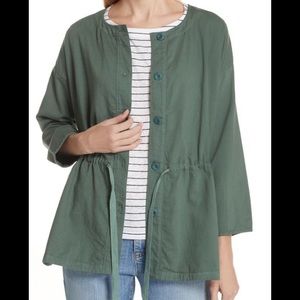 Eileen Fisher Nori tie waist lightweight jacket